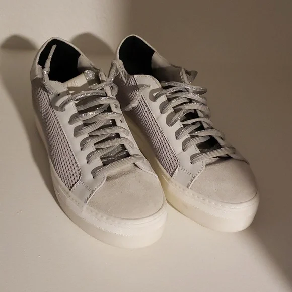 New P448 Thea Low Top Platform Sneakers - Picture 2 of 11